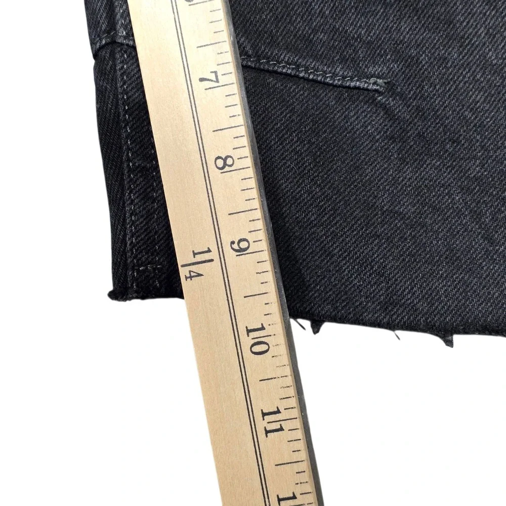 Free People We The‎ Free Ghost Town Denim Shorts Bundle Women 24 Black Blue